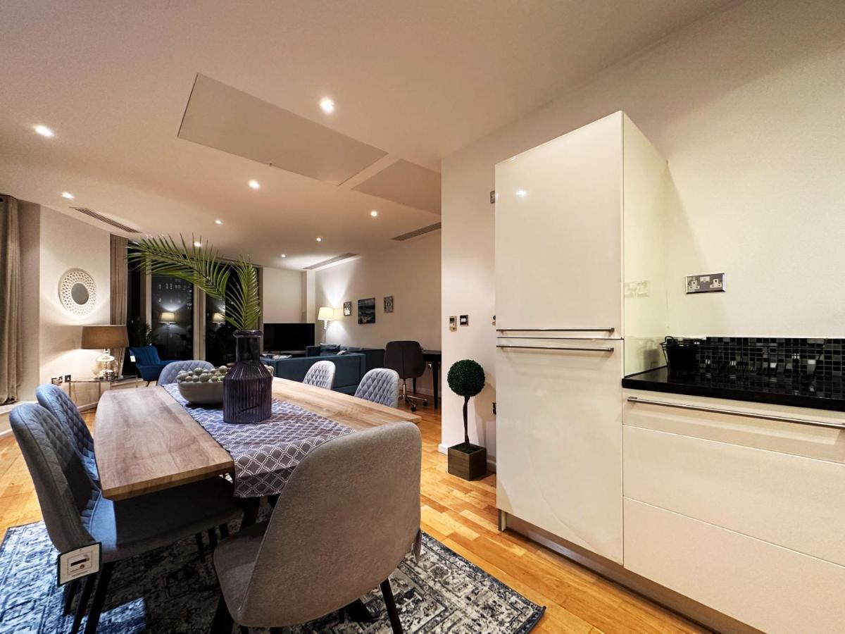 Stylish Apartment In Canary Wharf Лондон Екстер'єр фото